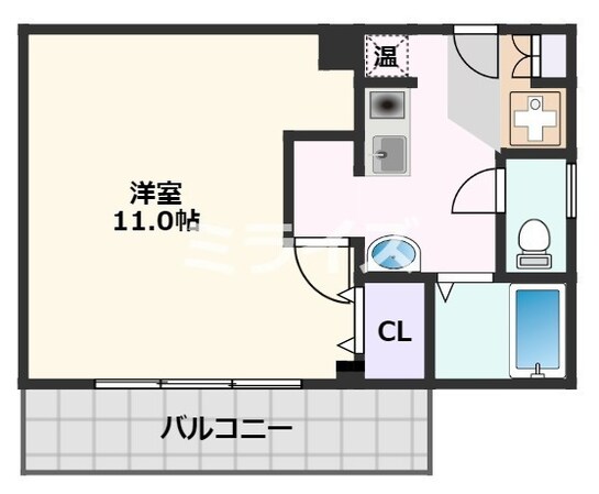 サンメゾンⅧの物件間取画像